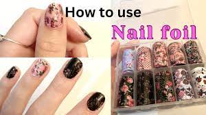 how to apply nail transfer foil how
