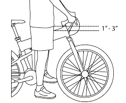 Direct Connect Standover Height Diagram Montague Bikes