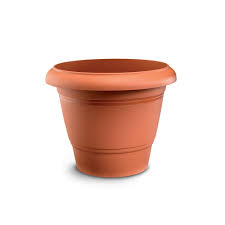 Terracotta planters/pots for online sales at thegreenyard.in. Round Terracotta Plant Pot Best4hedging