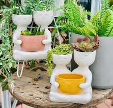 Friends Planter With Pot Sproutwell Decor