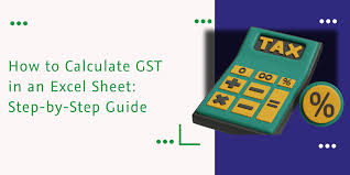 learn how to calculate gst in excel sheet