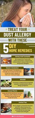 17 home remes to treat dust allergy