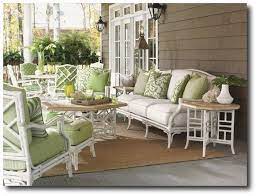 White Bamboo Outdoor Furniture