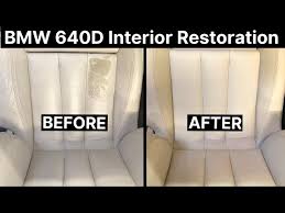 Bmw 640d Leather Colour Restoration