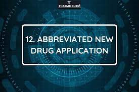 Abbreviated New Drug Submission gambar png