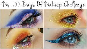 my 100 days of makeup challenge all