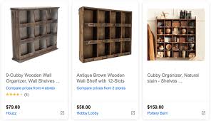 Cubby Wall Shelf Makeover Thrift