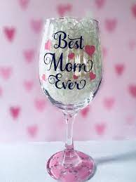 Mom Wine Glass Gift Mothers Day Wine