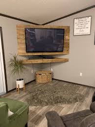 tv corner unit project