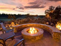 outdoor fireplaces and fire pits that