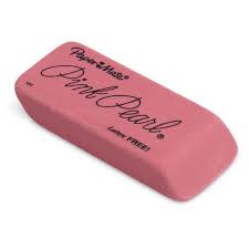 papermate pink pearl eraser jerrys
