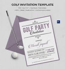 25 Fabulous Golf Invitation Templates Designs Free Premium