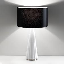 Voir plus d'idées sur le thème abat jour, abat, lampadaire maison du monde. Lampe A Poser Costa Rica Abat Jour Noir Luminaire Fr
