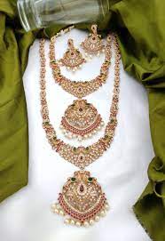 south indian imitation bridal jewellery set