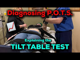 tilt table test diagnosing pots you