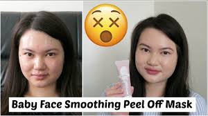 Review on the face shop sleeping beauty recovery mask. The Face Shop Baby Face Smoothing Peel Off Mask Review Demo Tracey Studio Youtube