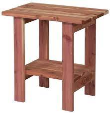 Cedar End Table From Dutchcrafters
