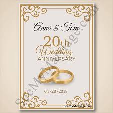 20 years ago today, mike and i danced to this song at our wedding. Incredible Luxurious Golden Theme Bangles With Floral Frame Decoration Type 20th Wedding Anniversary Save The Date Whatsapp E Card Seemymarriage