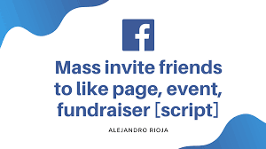 invite all your facebook friends to