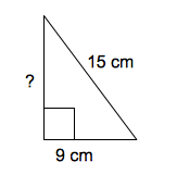 side of a right triangle