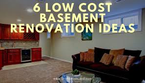 6 Low Cost Basement Renovation Ideas
