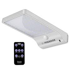 Pinador 48 Led Super Bright Solar Motion Sensor Light With Remote Control 7 Adjustable Color Settings Warm White To Cool White 3 Modes Ip65
