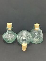 Authentic Recycled Glass Mini Bottles