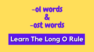 ol words and ost words learn the long