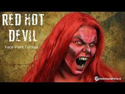 eva s red hot devil makeup tutorial