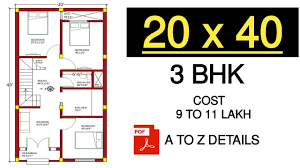20x40 duplex house plan