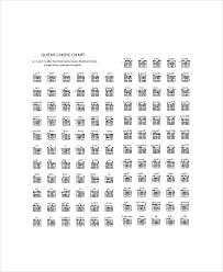 Basic Guitar Chord Chart Template 7 Free Pdf Documents