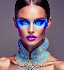 los vegas luminous makeup and collar