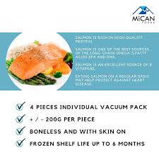 Ha… cuba dulu dengan ikan salai. Mican Foods Atlantic Salmon Fish Steak Portion Cut Frozen Boneless Skin On 800 G Stik Ikan Salmon Atlantik Beku Lazada