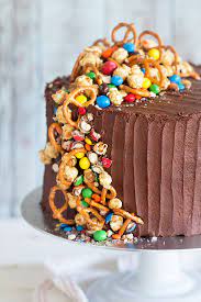 Chocolate Cake Design For Birthday gambar png