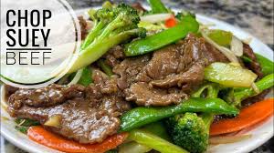 beef chop suey easy and tasty beef