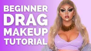 drag queen makeup tutorial for