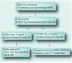 Flow Chart For The Differentiated Thyroid Cancer Follow Up