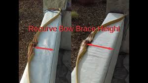 Understanding Recurve Bow Brace Height