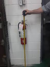 portable fire extinguishers must
