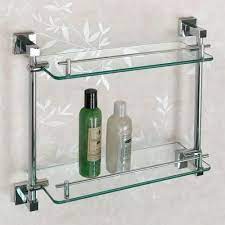 Transpa Bathroom Glass Shelf