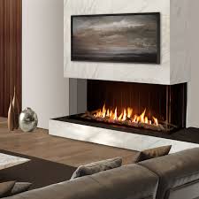 Urbana U70 Tall Bay Gas Fireplace