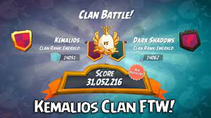Angry Birds 2 : Kemalios Clan Battle (Epic Gameplay) - YouTube