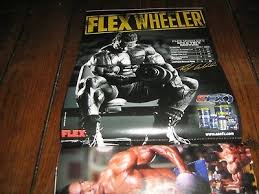 Flex Bodybuilding Exercise Magazine Flex Wheeler W Poster 8