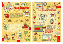 Fast Food Restaurant Menu Online Order And Delivery Service Thin