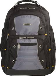 targus drifter ii laptop backpack gray