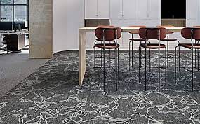 when to use bold carpet tile patterns