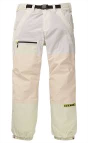 Burton Frostner Snowboard Ski Pants Trousers L Stout White