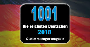 2018 (mmxviii) was a common year starting on monday of the gregorian calendar, the 2018th year of the common era (ce) and anno domini (ad) designations, the 18th year of the 3rd millennium. Die Reichsten Deutschen 2018 Top 1000 Reichenliste Mm Readsmarter Business Lifestyleblog
