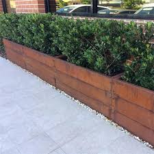 China Corten Steel Raised Beds