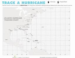 Tracking Hurricanes Worksheet Education Com